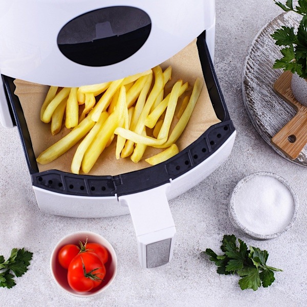 Air Fryer rasvaton paperisisäke 21x21 cm 100 kpl.