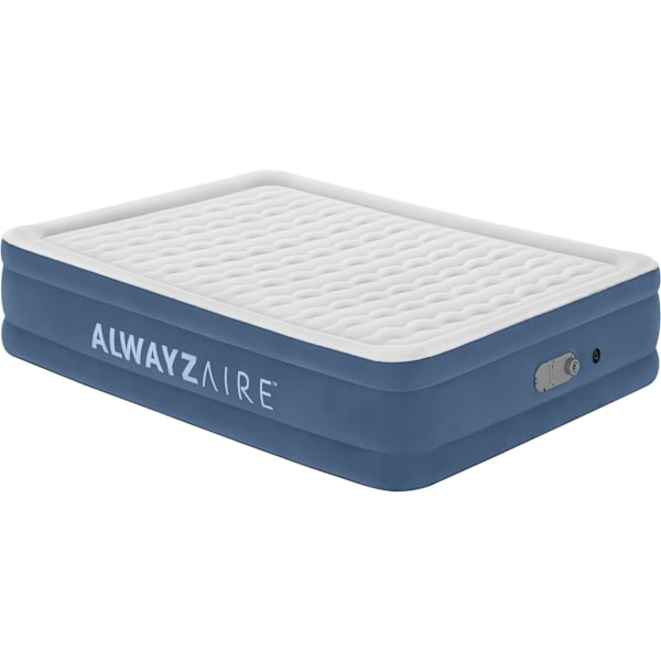 Bestway AlwayszAire Air Madras Queen - luftfyldt ekstra seng, indbygget dobbelt pumpe