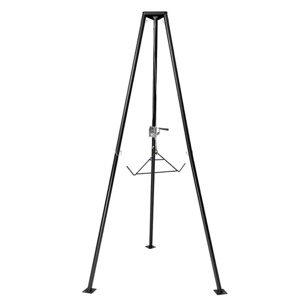 Trebent hjortlyft, manuell vinsch, gambrel, 500 lb