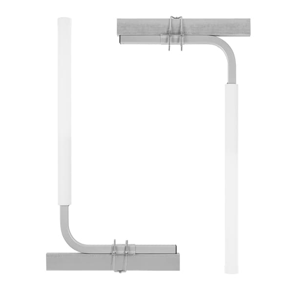 Styrstänger för båttrailer, justerbara 1016 mm, 2-pack