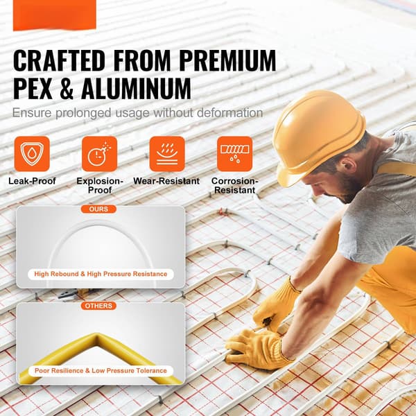 PEX-AL-PEX-letku 300 m, 16 mm happisulkuputki