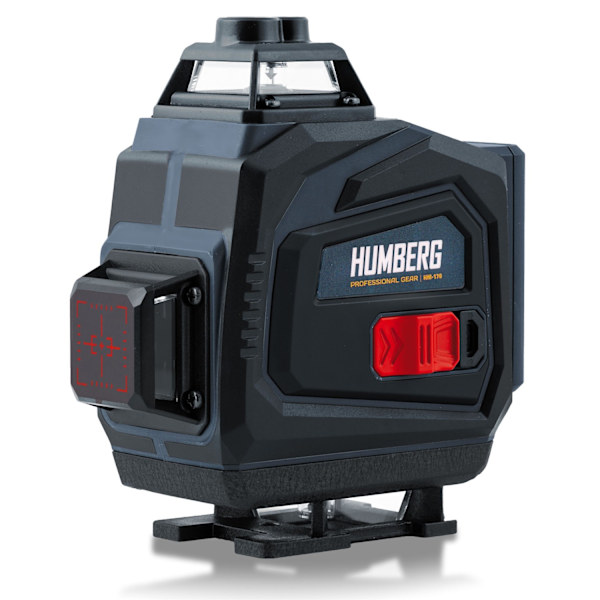 Cross-line laser matkalaukussa + tarvikkeet Humberg HM-170