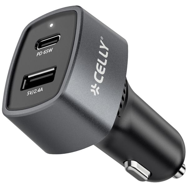 Autolaturi 1xUSB-C PD 1xUSB-A 65W