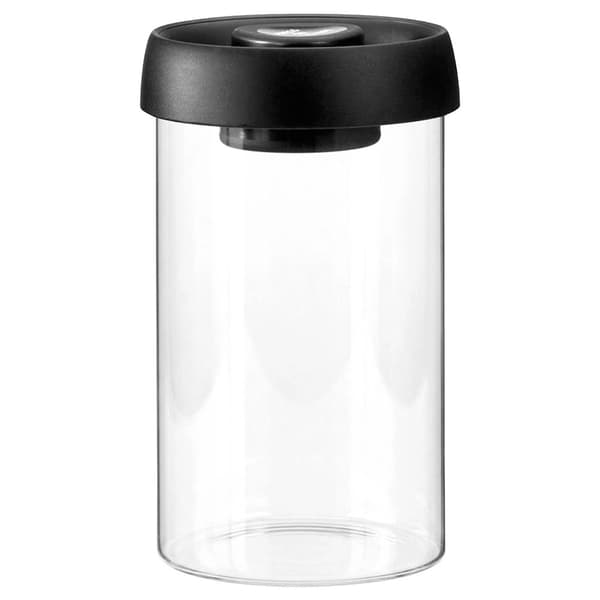 Vakuumbehållare i glas med lock, 800 ml