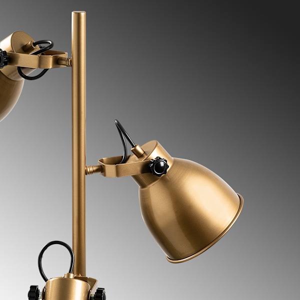 Gulvlampe Spotkafasi 13786 - Guld