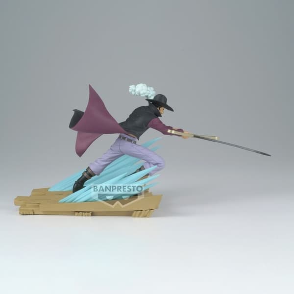 Dracule Mihawk figur, 12 cm samleobjekt, One Piece Anime