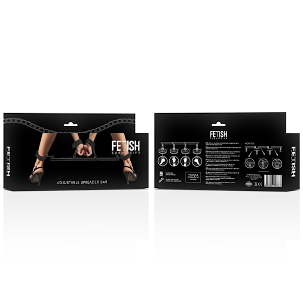 Fetish Submissive Bondage - Justerbar Separator Bar 4 stk