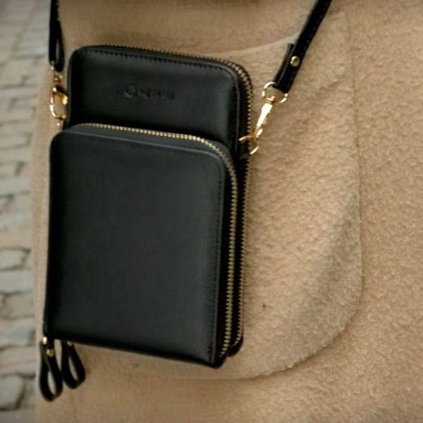 Bag det op! Crossbody taske - Sort