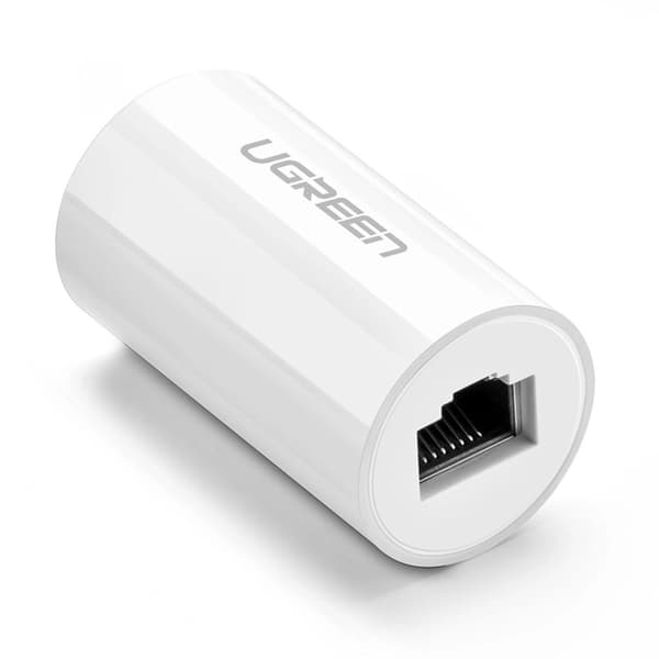 Ugreen RJ45 Ethernet-stik - Hvid