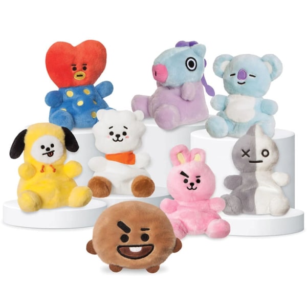 Line Friends BT21 - Pehmoinen maskotti 13 cm RJ Palm Pals