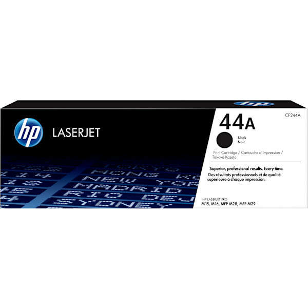HP 44A - laser tonerpatron, sort