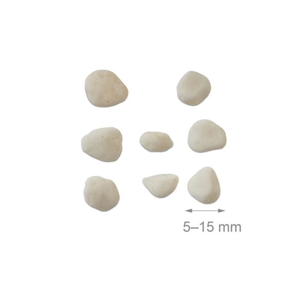 Marmorgrus hvid 5-15 mm