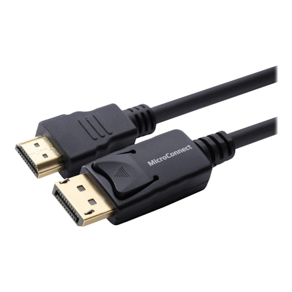 MicroConnect - Sovitinkaapeli - DisplayPort uros estetty HDMI-uros - 10 m - kaksoissuojattu