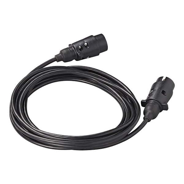 Jatkokaapeli 5M 2x 7-napaisella PVC-pistokkeella