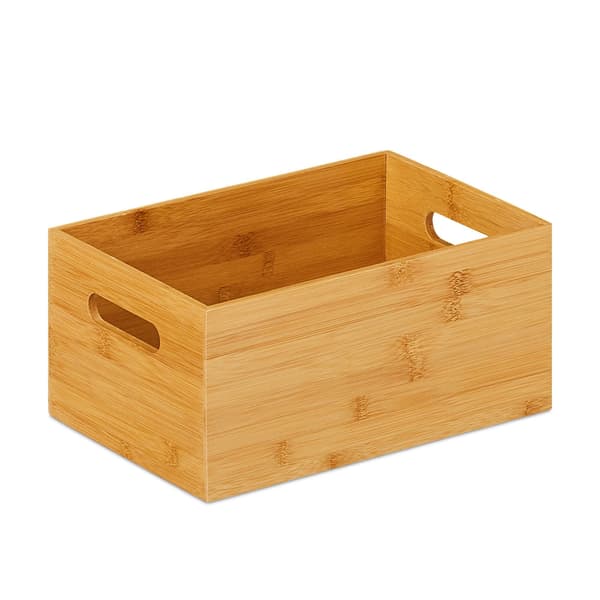 Förvaringslåda i bambu