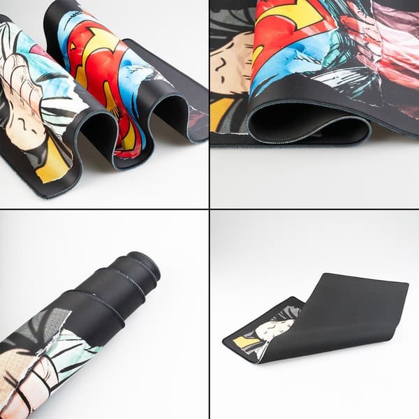 Superman skrivebordsmåtte, stor størrelse, slidstærkt materiale