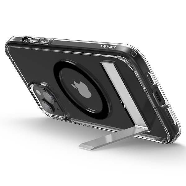 Ultra Hybrid S MagSafe etui med stativ til iPhone 15 Plus, sort