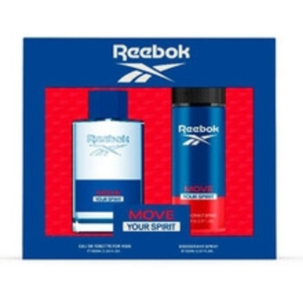 Reebok - Move Your Spirit Gift set EDT 100 ml and deospray 150 m