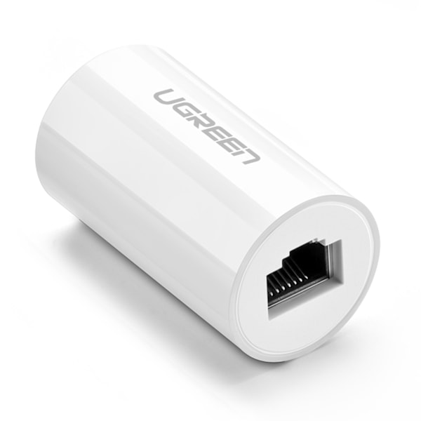 Muhveliliitin RJ45 Cat kierretyille verkkokaapeleille. 5e/6 - 100m valkoinen