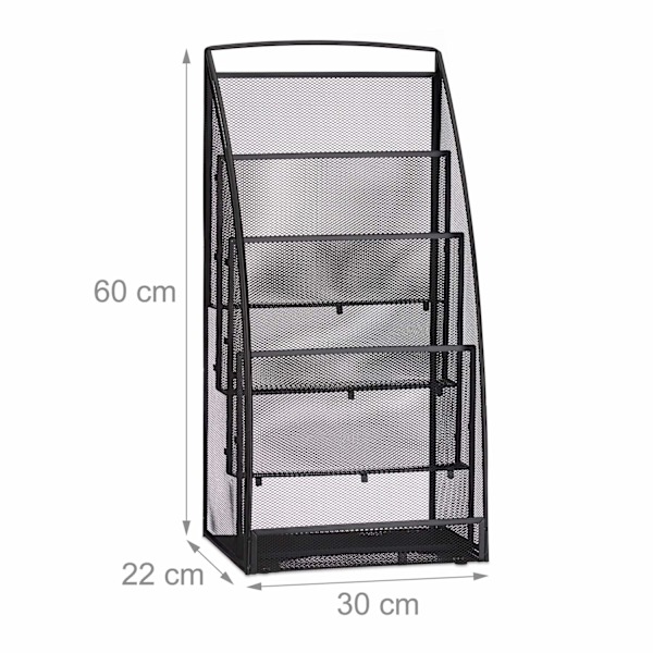 Metal Mesh tidningsställ