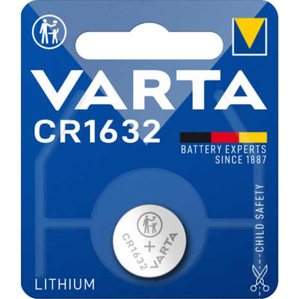 VARTA Lithium Coin knapcelle batteri CR1632