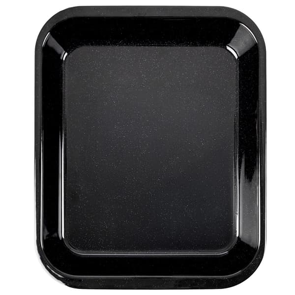 Emaljeret bageplade, rektangulær 31x25x4,5 cm