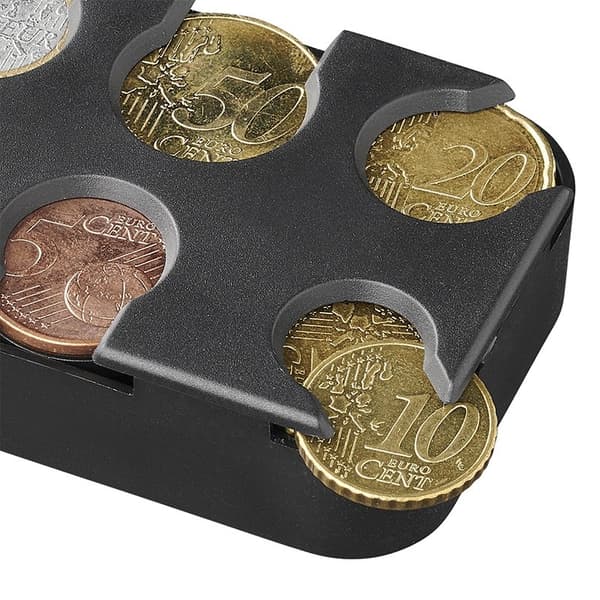 Euromynthållare & dispenser