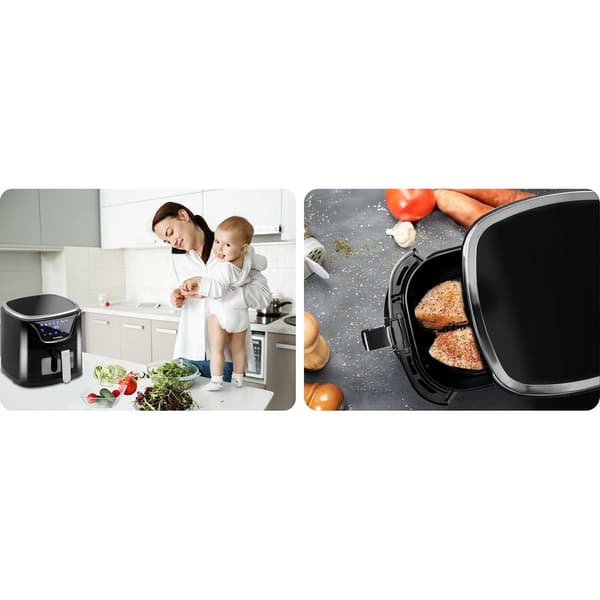 Airfryer 5L, Touchskærm, 1500W, 7 programmer