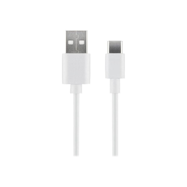 MicroConnect - USB-kabel - USB-C (hane) till USB (hane) - USB 2.0 - 3 A - 3 m - vit