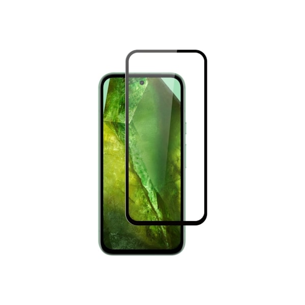 Screenor Premium - Matkapuhelimen näytönsuoja - lasi - kehyksen väri musta - Google Pixel 8a:lle