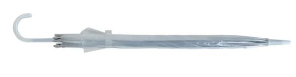 Transparent vitt paraply