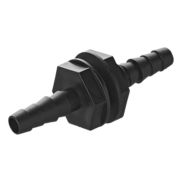 Vandbeholderadapter med stik lige 1/2" 10x12mm pr. stk