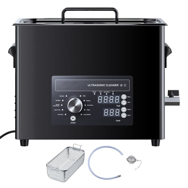 Ultralydsrenser 6L, Rustfrit stål, Knapbetjening