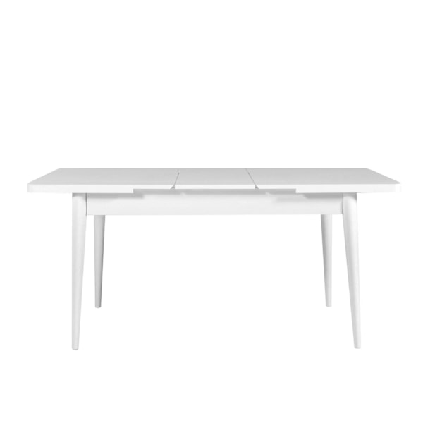 Utdragbart matbord Vina - Vit