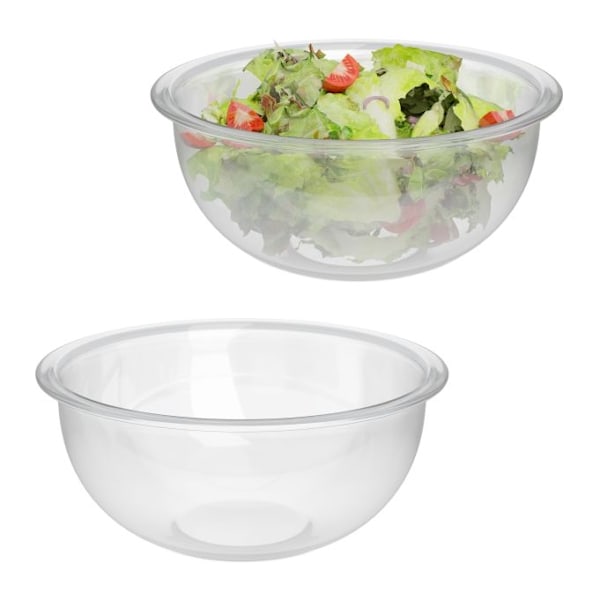 Salladsskålar i glas 2-pack