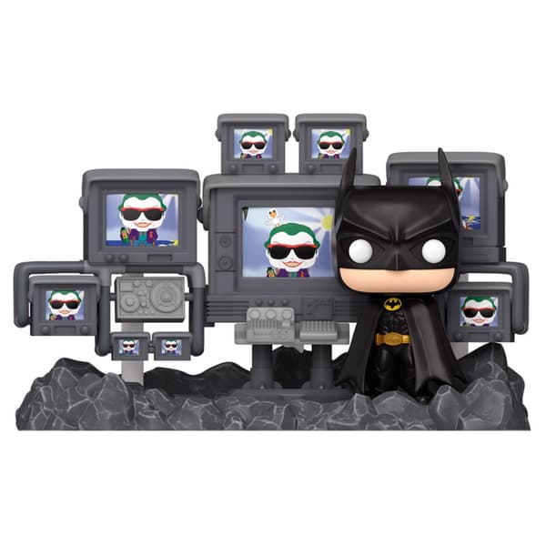 Batman i Batcave Action Figur, samleobjekt DC Comics Toy