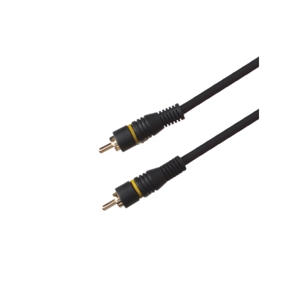 Sinox Composite Video kabel. 2m. Sort