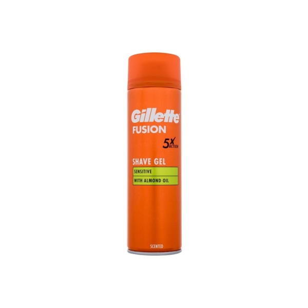Gillette - Fusion Sensitive Shave Gel - For Men, 200 ml
