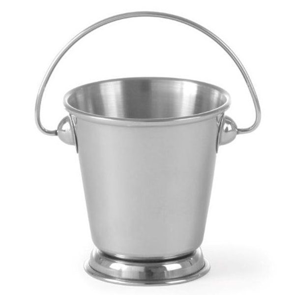 Miniatyyri ämpäri kahvalla ruostumattomasta teräksestä, halkaisijaltaan. 125mm - Hendi 426371