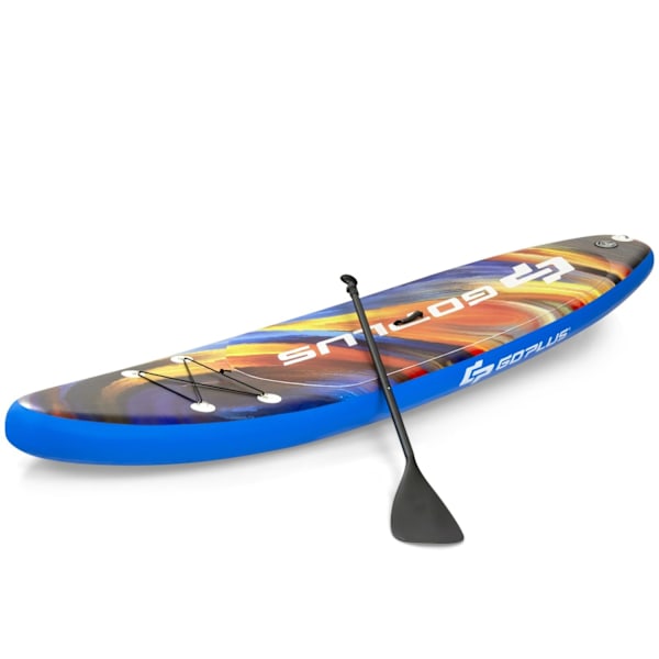 Paddle Board Stand-Up Uppblåsbar Paddle Board 335 x 76 x 15 cm Stjärnhimmel Mönster Färgglad