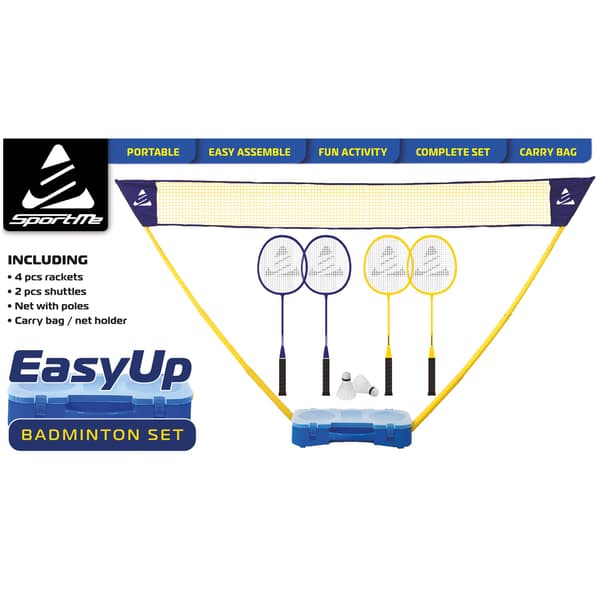 Badmintonsæt Easy Up
