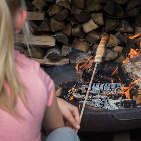 Extra långa grillspett i bambu, 100-pack