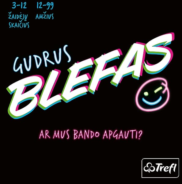 Trefl-brætspil Dobbelt Bluff-spil (på litauisk sprog.)