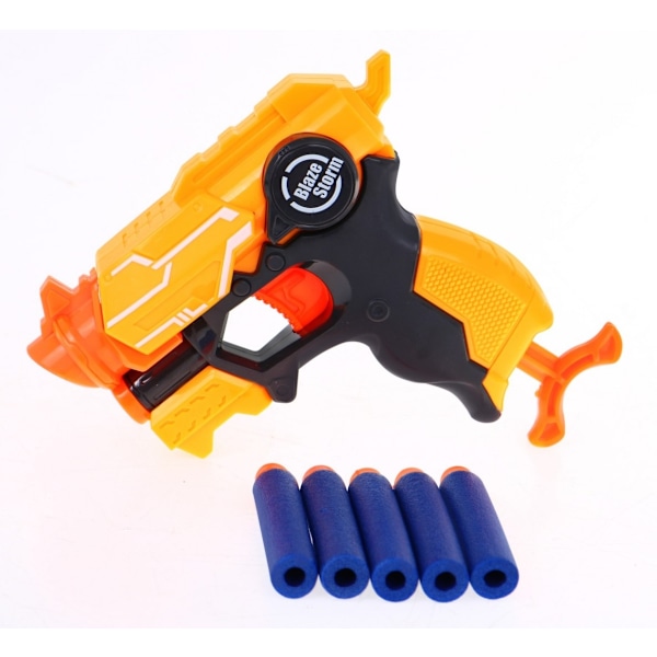 Blaze Storm Orange Foam Dart -pistooli – ei tarvita paristoja