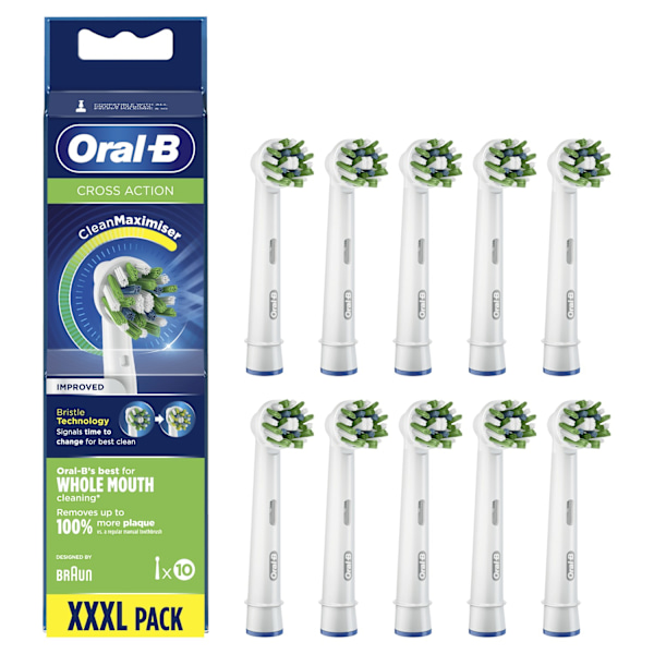 Oral-B CrossAction -hammasharjaspäät XXXL (10 kpl)