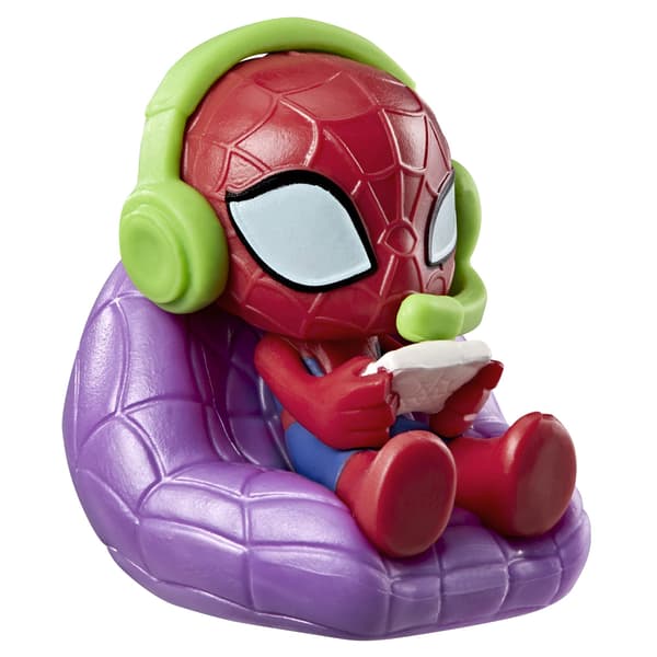 Spider-Man samlerfigurer i blindpose, 12 figurer