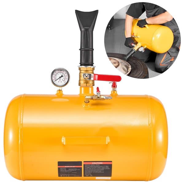 Dækkantsæde, 10 gallon, luftaftrækker, 87-116 PSI