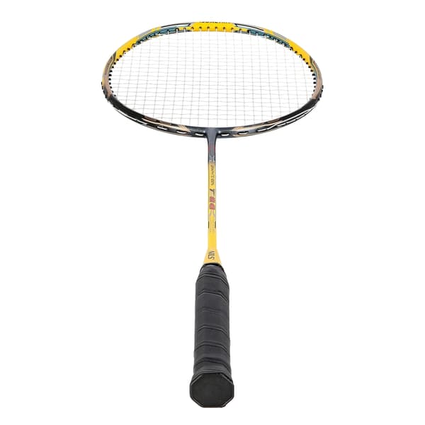 Badmintonracket i kol med lock