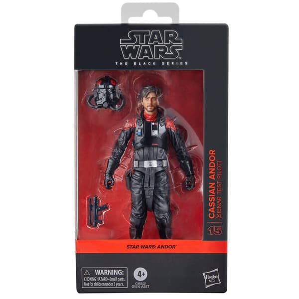 Andor Cassian Sienar Test Pilot Figuuri, 15 cm keräily