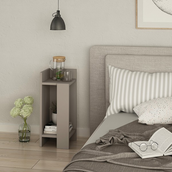 Natbord Elos venstre - Light Mokka